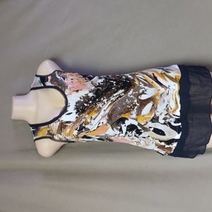 Vera Wang Medium Tank Multi Color